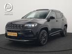 Jeep Compass 4xe 190 Plug In Hybrid Electric S 240pk Dealer, Auto's, Jeep, Automaat, Zwart, 4 cilinders, Adaptive Cruise Control