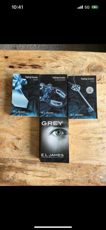 50 shades serie & Grey beschikbaar voor biedingen