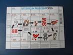 Postzegelvel Stedelijk museum open *** met korting ***, Postzegels en Munten, Postzegels | Nederland, Verzenden, Postfris