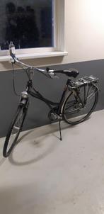 Dames fiets union bronzepeak 28 inch donkerblauw 24 versnell, Versnellingen, Ophalen, Overige merken, 53 tot 56 cm