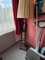 Antieke Staande Lamp met Beeld, Ophalen, Gebruikt, Bronze, 150 tot 200 cm