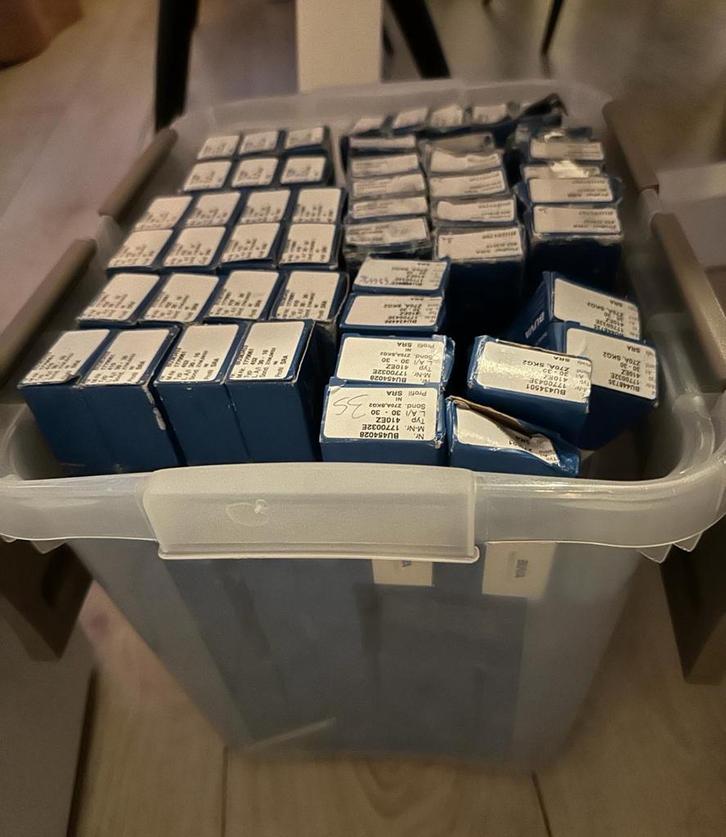 Diverse Buva Gelijksluitende Cilinders, Doe-het-zelf en Verbouw, Hang- en Sluitwerk, Nieuw, Slot, Overige materialen, Ophalen