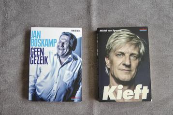 Sportboeken (biografieën) van Jan Boskamp en Wim Kieft beschikbaar voor biedingen