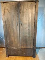 Steigerhouten kledingkast., Huis en Inrichting, Kasten | Kledingkasten, Nvt., Gebruikt, 100 tot 150 cm, Ophalen of Verzenden