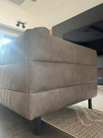 Het anker 4 zits bank met afrikaans leder dex garantie, Huis en Inrichting, Ophalen, 250 tot 300 cm, Zo goed als nieuw, Rechte bank