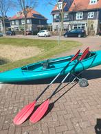 Kano voor 2 personen met aanhangwagen voor de fiets, Watersport en Boten, Kano's, Ophalen, Zo goed als nieuw