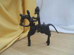 DOGON Afrikaans bronzen paard en ruiter, Antiek en Kunst, Ophalen of Verzenden