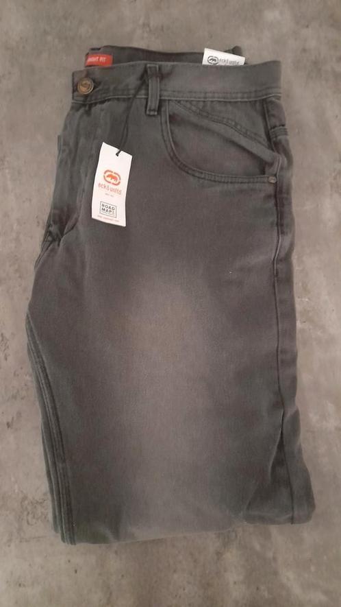 Nieuwe straight fit heren jeans zwart, maat 42/34, Kleding | Heren, Broeken en Pantalons, Nieuw, Overige maten, Zwart, Ophalen of Verzenden