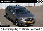 Dacia Logan MCV 0.9 TCe Prestige | Leder | Airco | Cruise co, Auto's, Dacia, Voorwielaandrijving, Gebruikt, Bruin, Bedrijf