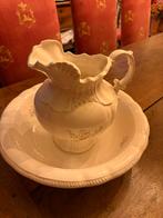 Antieke waskom met waterkan, Antiek en Kunst, Ophalen of Verzenden