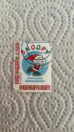Postzegel Nederland December Snoopy Gestempeld, Ophalen of Verzenden, Na 1940, Gestempeld