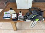 Festool zwaardzaag SSU 200 EB-Plus, Doe-het-zelf en Verbouw, Gereedschap | Zaagmachines, Ophalen, Zo goed als nieuw, Afkortzaag