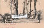 Ansichtkaart Dubbeldam - hondenkar - volk - verstuurd 1905, Verzamelen, Verzenden, Voor 1920, Gelopen, Zuid-Holland