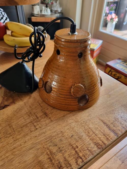 Retro/Vintage keramieke hanglamp, Verzamelen, Retro, Huis en Inrichting, Ophalen of Verzenden