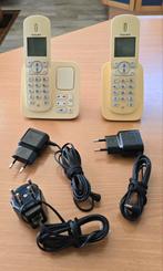 Philips duo telefoon CD285, Ophalen of Verzenden, Gebruikt, 2 handsets