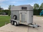 Hotra 2 paardentrailer / gesloten aanhangwagen / Foodtruck, Dieren en Toebehoren, Gebruikt, 2-paards trailer