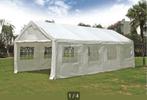4x8partytent met grondframe, Tuin en Terras, Partytenten, Ophalen, Zo goed als nieuw