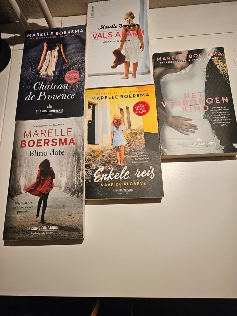 Maelle Boersma - 5 Boeken, Boeken, Ophalen of Verzenden, Gelezen, Maelle Boersma, Nederland