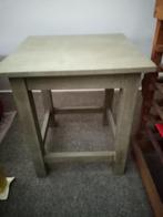 Bijzettafeltje, brocante, oud grenen, Ophalen