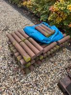 GRATIS: Tuinpaaltjes / Afboording, Tuin en Terras, Ophalen, Gebruikt, Overige materialen