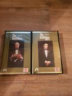 The Godfather VHS - Deel 1 & 2, Cd's en Dvd's, VHS | Film, Vanaf 16 jaar, Ophalen of Verzenden, Gebruikt, Drama