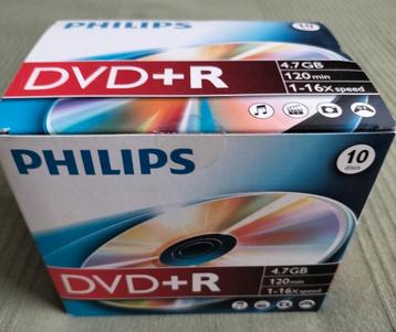 Philips DVD+R 10 stuks - Nieuw in verpakking beschikbaar voor biedingen