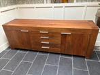 Moet nu weg- schitterend notenhouten dressoir, Huis en Inrichting, Kasten | Dressoirs, Ophalen, Zo goed als nieuw, 200 cm of meer
