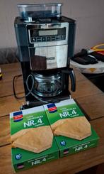 princess 249402 koffiezetter met molen deluxe, Witgoed en Apparatuur, Koffiezetapparaten, 10 kopjes of meer, Ophalen, Zo goed als nieuw