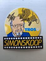 Sticker Tros Simonskoop (Simon van Collum), Verzamelen, Verzenden, Zo goed als nieuw, Film, Tv of Omroep