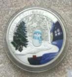 Christmas coin - Snowman, Nieuw, Ophalen of Verzenden