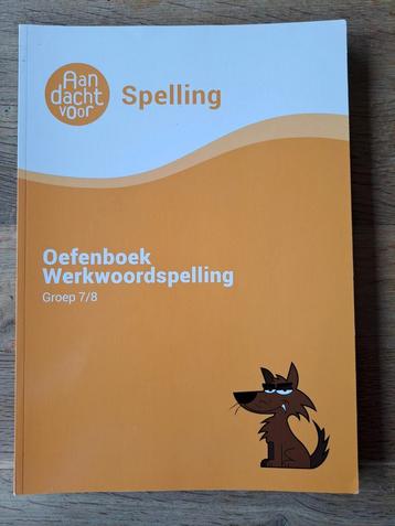 Oefenboek werkwoordspelling groep 7/8  beschikbaar voor biedingen