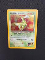 Rocket’s Scyther 13/132 pokemon gym heroes set, Hobby en Vrije tijd, Verzamelkaartspellen | Pokémon, Ophalen of Verzenden, Zo goed als nieuw
