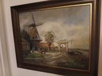 Schilderij H.C Kranenburg, Antiek en Kunst, Kunst | Schilderijen | Klassiek, Ophalen of Verzenden