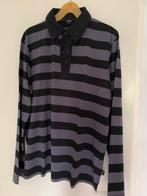 Hugo Boss, polo shirt lange mouw, mt L, Ophalen of Verzenden, Zo goed als nieuw