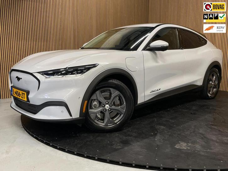 Ford Mustang Mach-E Extended RWD 98 kWh|LONG RANGE|LEDER|B&O, Auto's, Ford, Bedrijf, Te koop, Mustang, 360° camera, ABS, Achteruitrijcamera