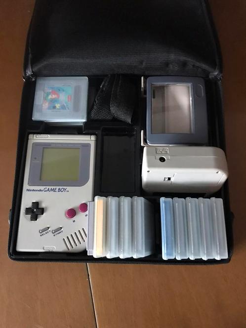 Game Boy met veel spellen en accessoires, Spelcomputers en Games, Spelcomputers | Nintendo Game Boy, Gebruikt, Game Boy Classic