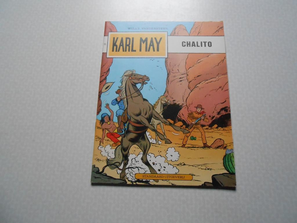 Karl May 63 Chalito 1980 1 ste druk., Willy Vandersteen, Eén stripboek, Nieuw, Ophalen of Verzenden