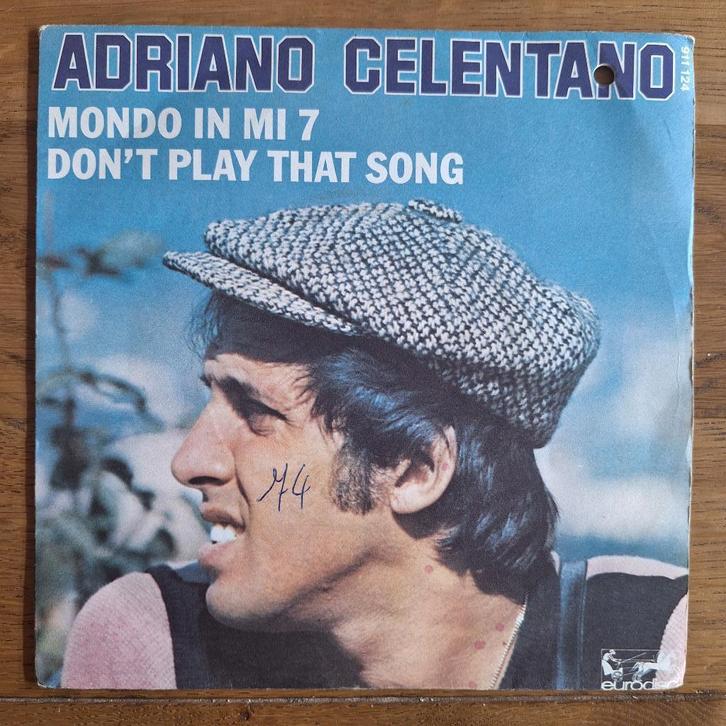 Adriano Celentano - Mondo In Mi 7 (073), Cd's en Dvd's, Vinyl Singles, Gebruikt, Pop, Ophalen of Verzenden