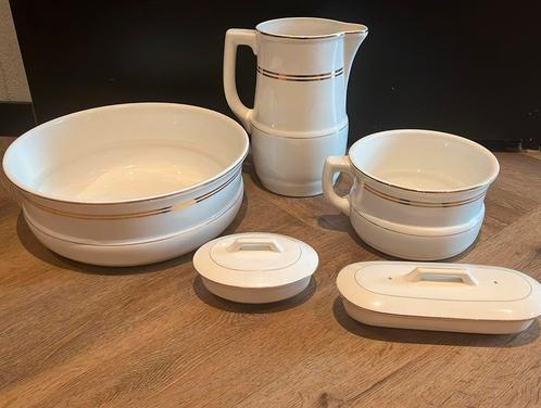 Complete lampetstel, Antiek en Kunst, Antiek | Servies compleet, Ophalen