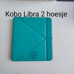 Kobo Libra 2 turquoise origami hoesje / Kobo Libra 2 hoesje, Computers en Software, E-readers, Ophalen of Verzenden, Nieuw, 7 inch