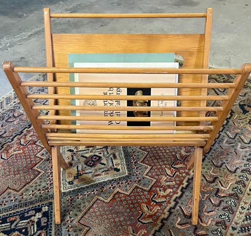 Magazine rek, tijdschriftenrek jaren '60, Huis en Inrichting, Woonaccessoires | Krantenbakken en Lectuurbakken, Gebruikt, Ophalen of Verzenden