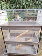 Savic Caesar 3 Triple knaagdierenkooi, Dieren en Toebehoren, Knaagdieren en Konijnen | Hokken en Kooien, Ophalen, Kooi, 90 cm of meer