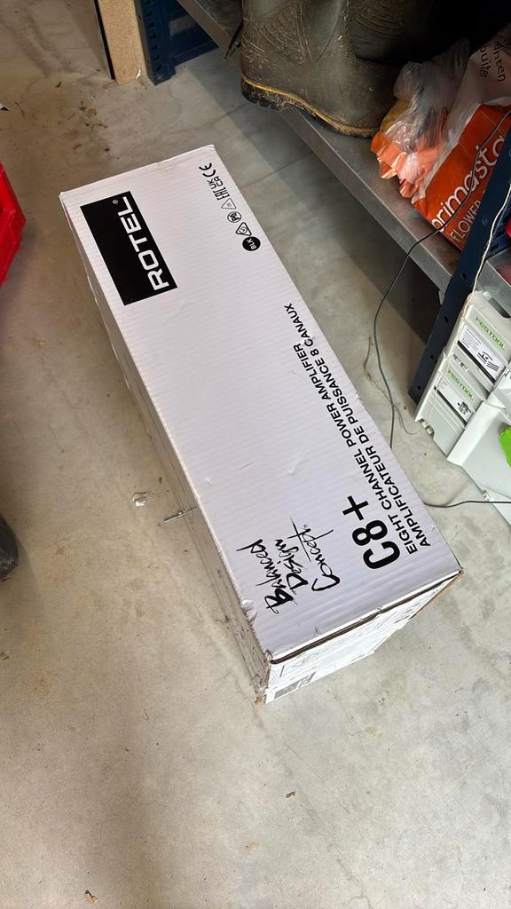 Rotel C8+ in ongeopende verpakking, Audio, Tv en Foto, Versterkers en Receivers, Nieuw, Overige systemen, 120 watt of meer, Overige merken
