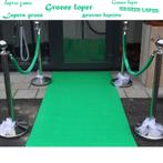 Groene luxe Actie loper van 2 meter lengte., Nieuw, Ophalen of Verzenden, Overige, Feestartikel