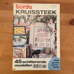 Vintage Burda , kruissteek, 1996, Ophalen of Verzenden, Zo goed als nieuw, Patroon