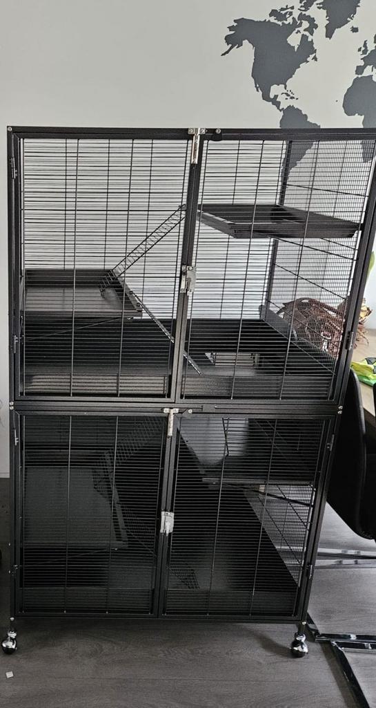 Keddoc Rattenkooi Animal Home Penthouse, Dieren en Toebehoren, Knaagdieren en Konijnen | Hokken en Kooien, Kooi, 75 tot 110 cm