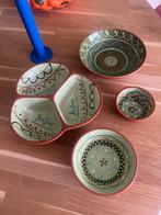 Tapas schaaltjes Spaans 6 stuks, Huis en Inrichting, Ophalen of Verzenden, Overige stijlen, Aardewerk, Schaal of Schalen