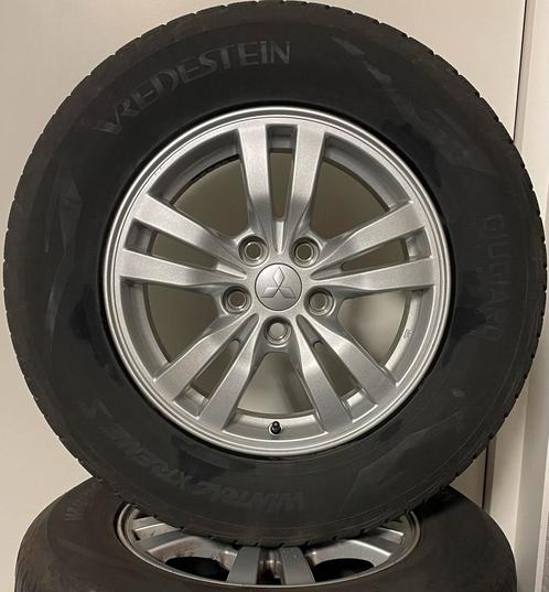Originele Mitsubishi Outlander Velgen + Winterbanden, Auto-onderdelen, Banden en Velgen, Banden en Velgen, Winterbanden, 16 inch
