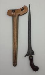 Antieke rechte Keris Tilam Sari Tangguh Mataram kris, KSR41, Verzenden