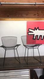 2 Originele Baardman Draadstoeltjes - Zwart, Als Nieuw, Ophalen, Twee, Zwart, Zo goed als nieuw